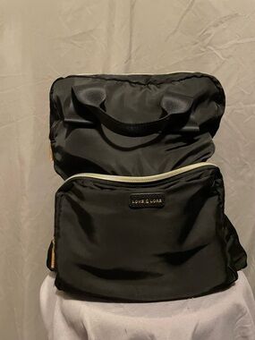 Love & Lore Black Nylon Backpack